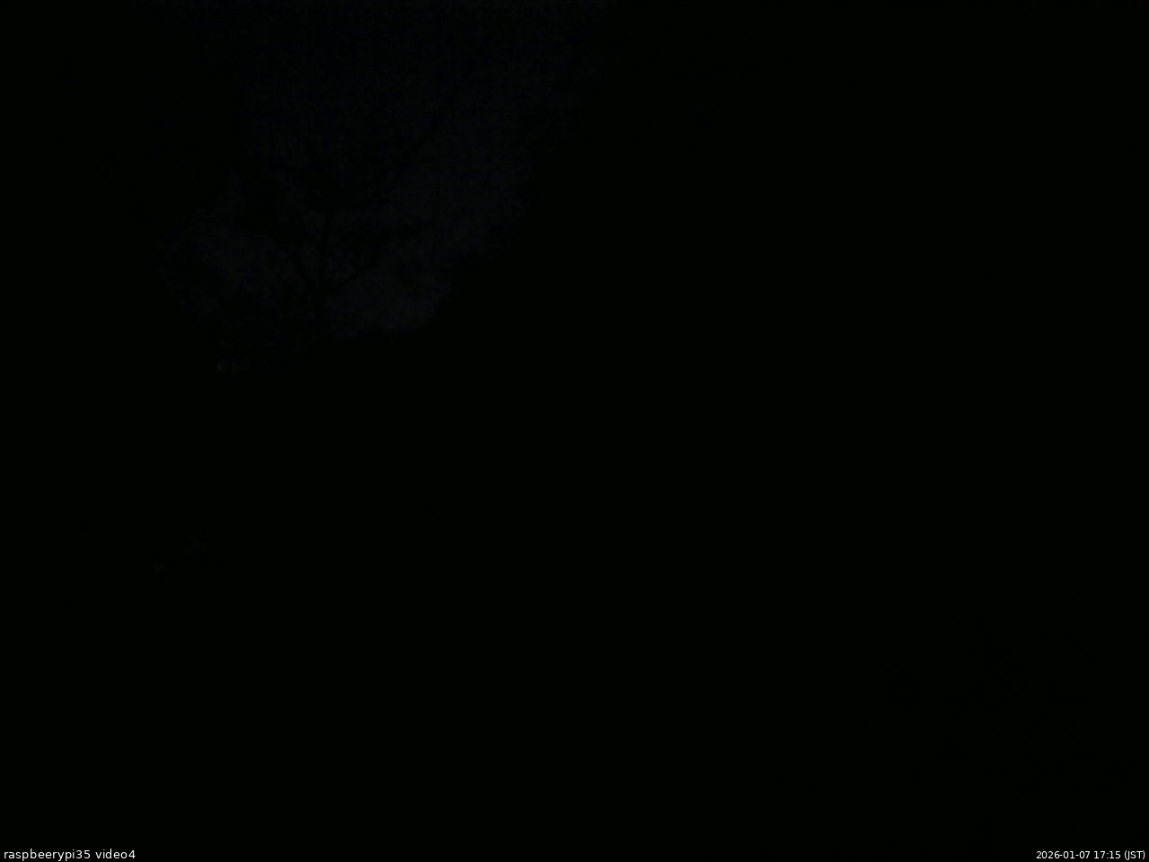 長野県菅平高原 ゆたか山荘 東側上空 2026/01/07 17:15