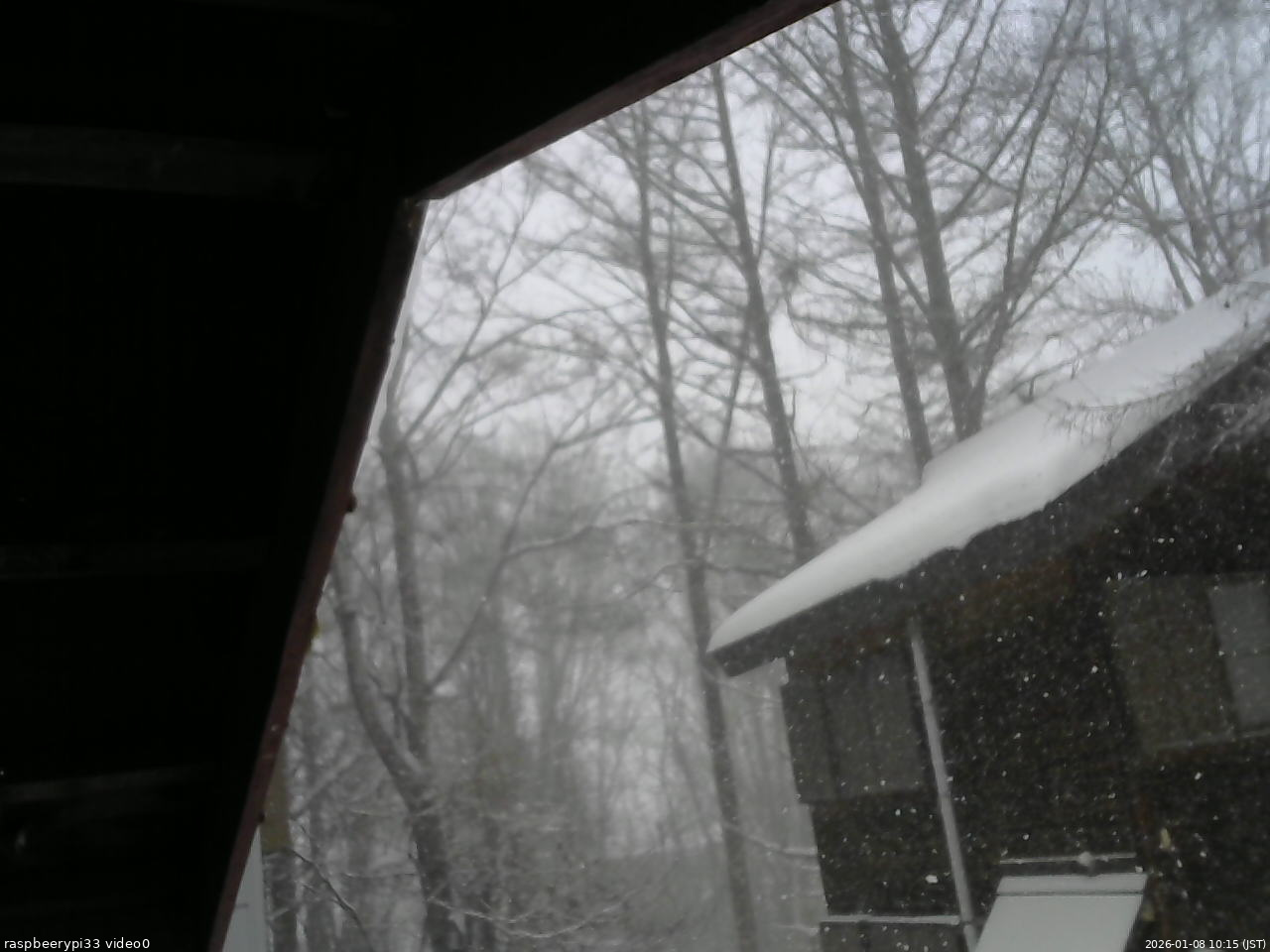 長野県菅平高原 ゆたか山荘 北側 2026/01/08 10:15