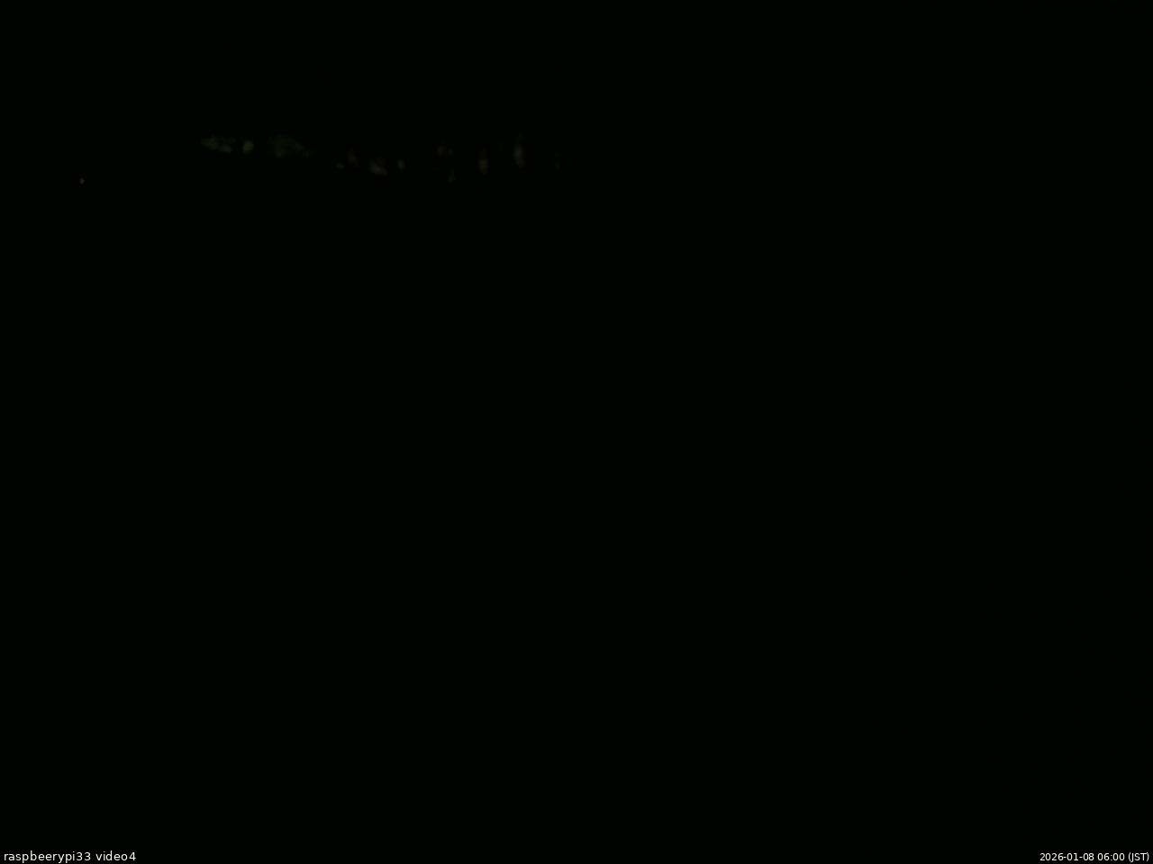 長野県菅平高原 ゆたか山荘 東側(坂下) 2026/01/08 06:00