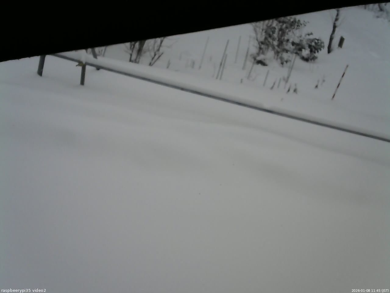 長野県菅平高原 ゆたか山荘 駐車場 2026/01/08 11:45