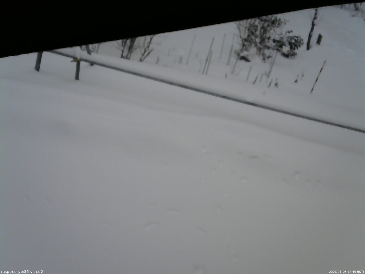 長野県菅平高原 ゆたか山荘 駐車場 2026/01/08 12:45
