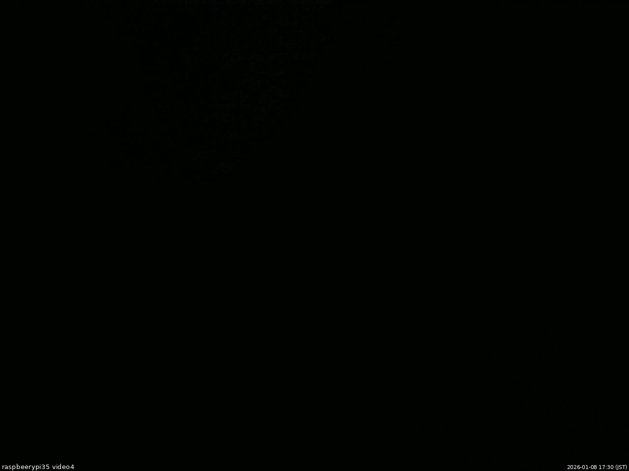 長野県菅平高原 ゆたか山荘 東側上空 2026/01/08 17:30