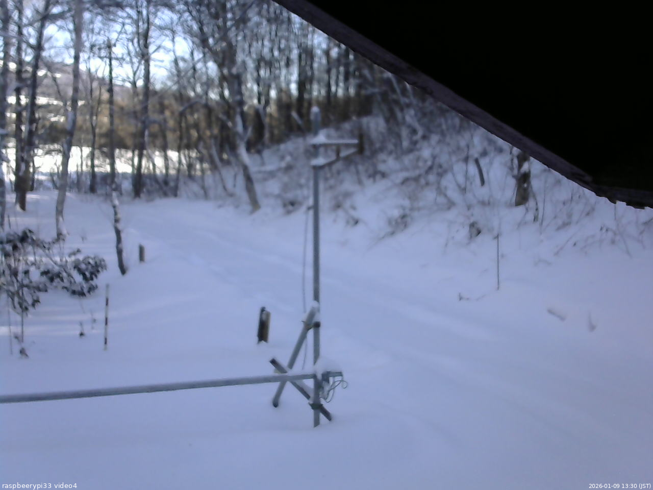長野県菅平高原 ゆたか山荘 東側(坂下) 2026/01/09 13:30