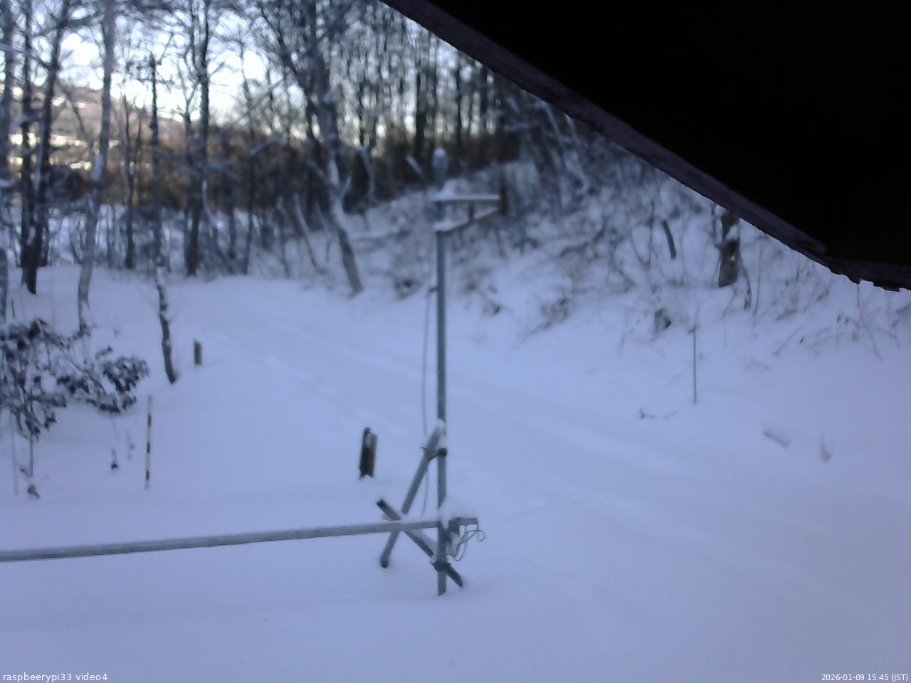 長野県菅平高原 ゆたか山荘 東側(坂下) 2026/01/09 15:45