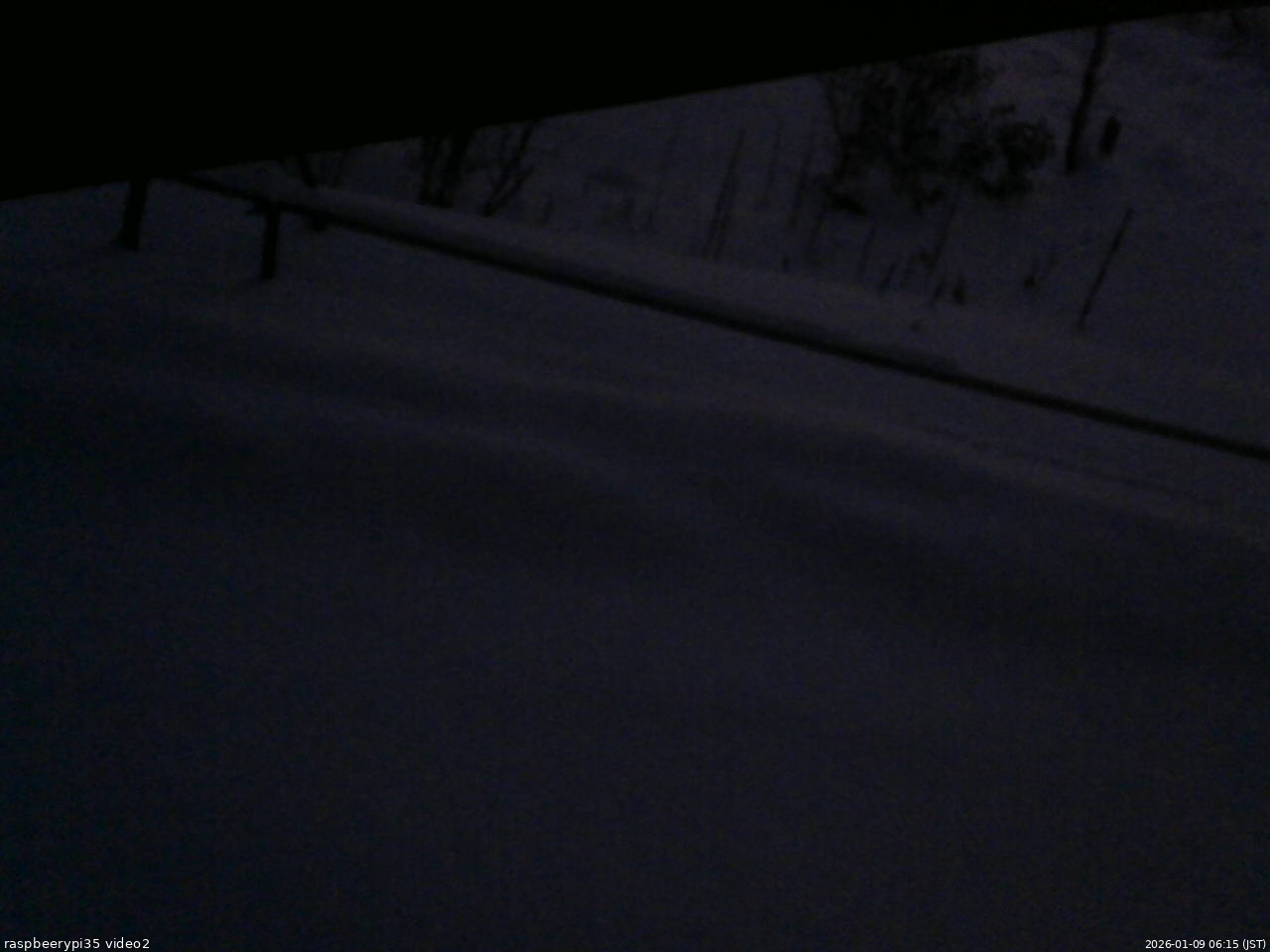 長野県菅平高原 ゆたか山荘 駐車場 2026/01/09 06:15