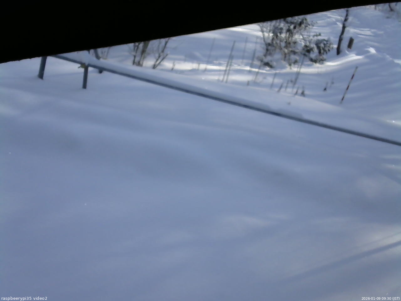 長野県菅平高原 ゆたか山荘 駐車場 2026/01/09 09:30