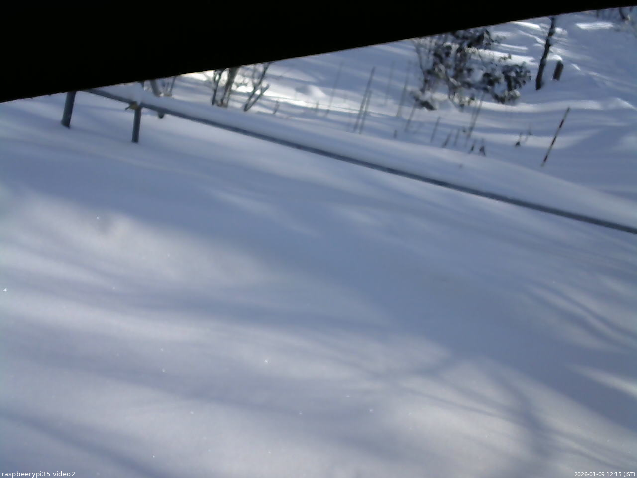 長野県菅平高原 ゆたか山荘 駐車場 2026/01/09 12:15