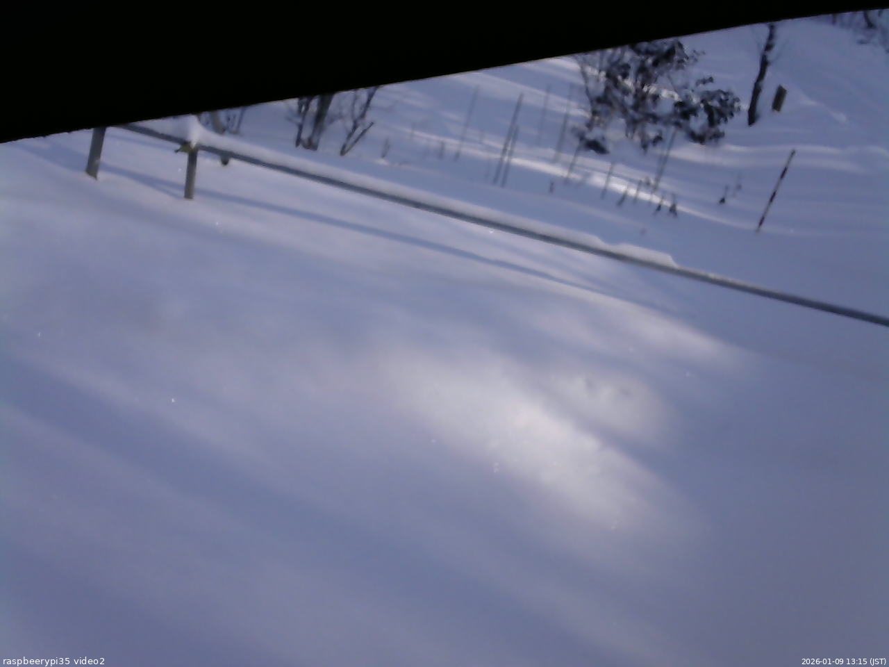 長野県菅平高原 ゆたか山荘 駐車場 2026/01/09 13:15