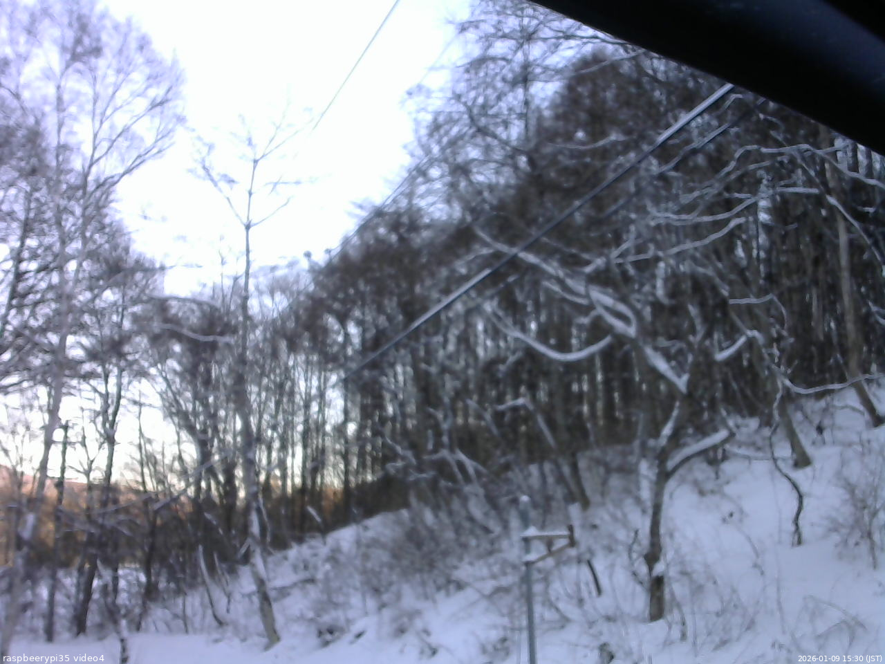 長野県菅平高原 ゆたか山荘 東側上空 2026/01/09 15:30