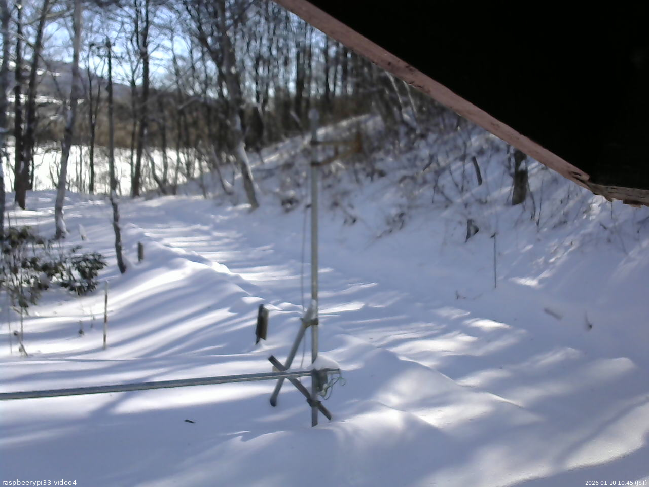 長野県菅平高原 ゆたか山荘 東側(坂下) 2026/01/10 10:45
