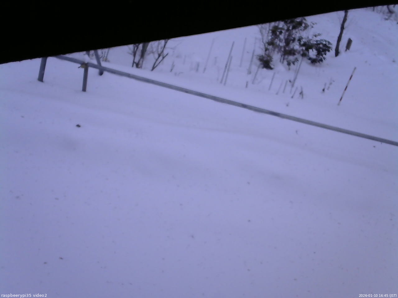 長野県菅平高原 ゆたか山荘 駐車場 2026/01/10 16:45