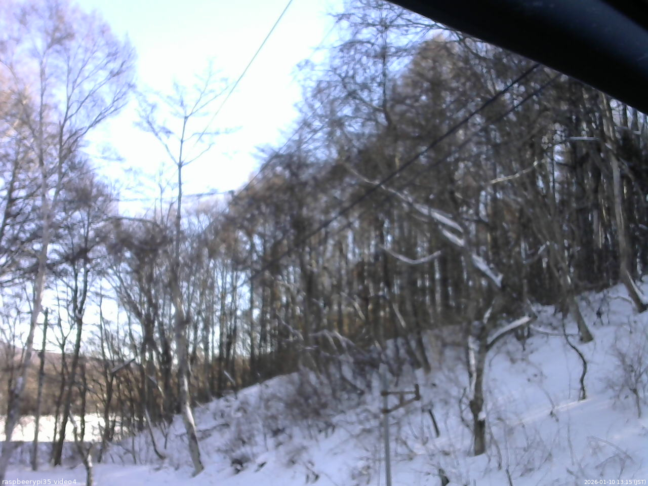 長野県菅平高原 ゆたか山荘 東側上空 2026/01/10 13:15