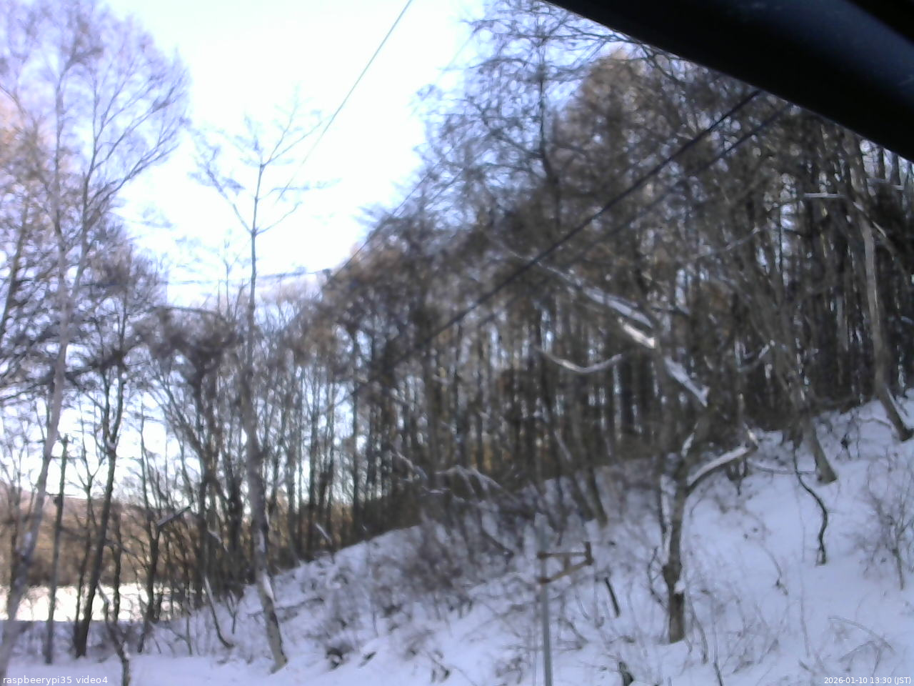 長野県菅平高原 ゆたか山荘 東側上空 2026/01/10 13:30