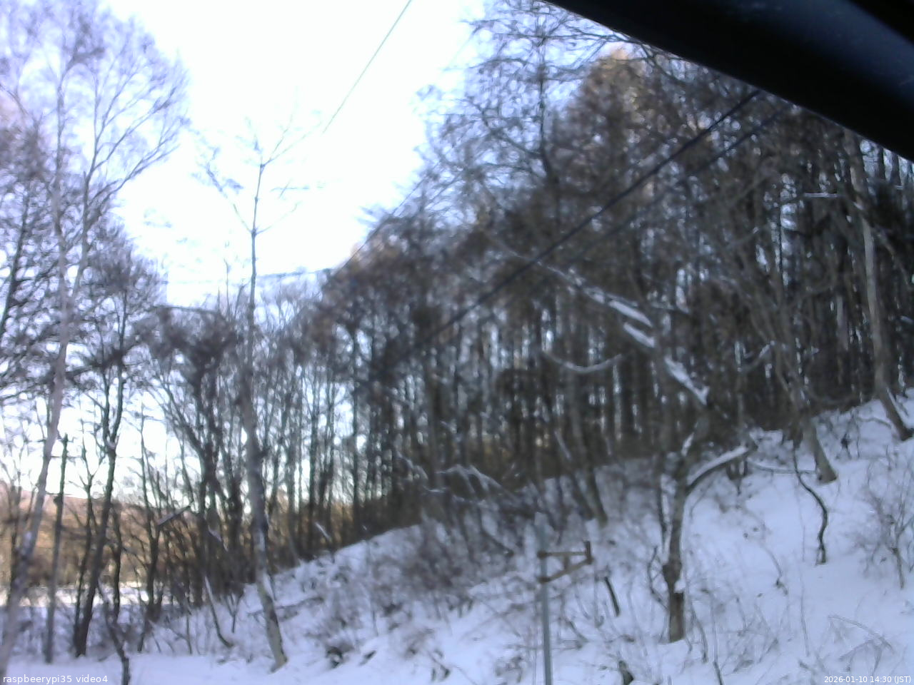 長野県菅平高原 ゆたか山荘 東側上空 2026/01/10 14:30