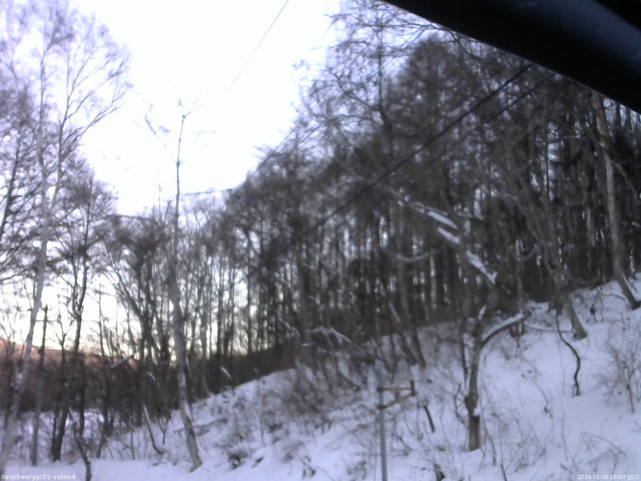 長野県菅平高原 ゆたか山荘 東側上空 2026/01/10 16:00