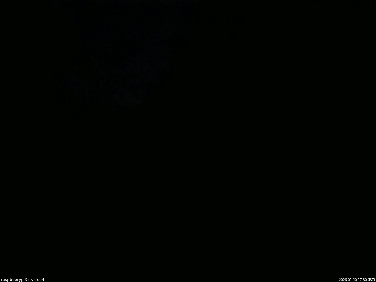 長野県菅平高原 ゆたか山荘 東側上空 2026/01/10 17:30
