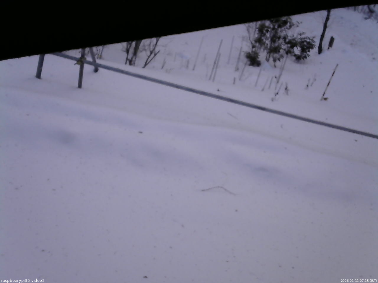 長野県菅平高原 ゆたか山荘 駐車場 2026/01/11 07:15