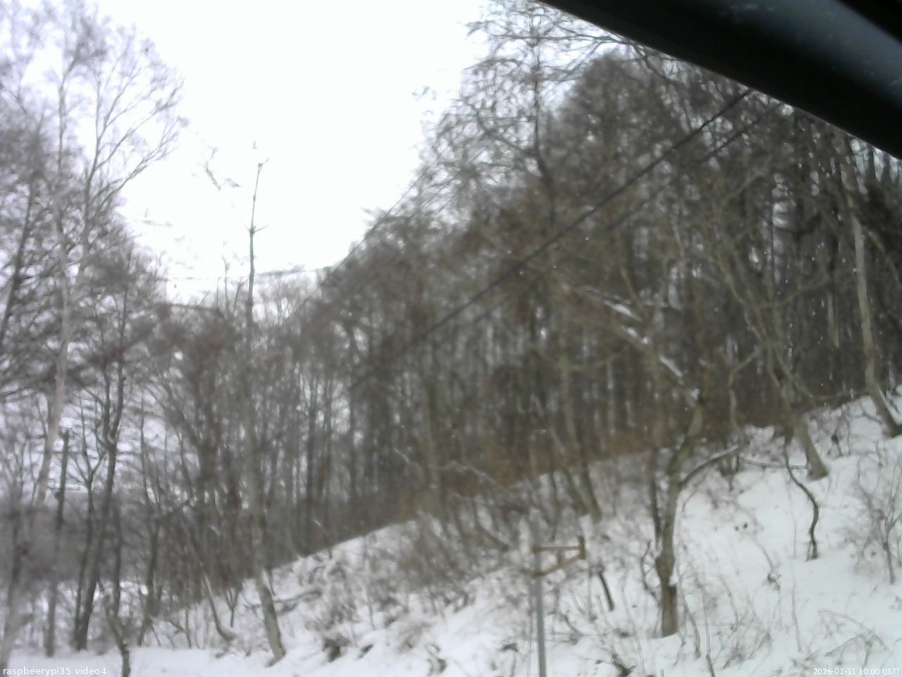 長野県菅平高原 ゆたか山荘 東側上空 2026/01/11 10:00