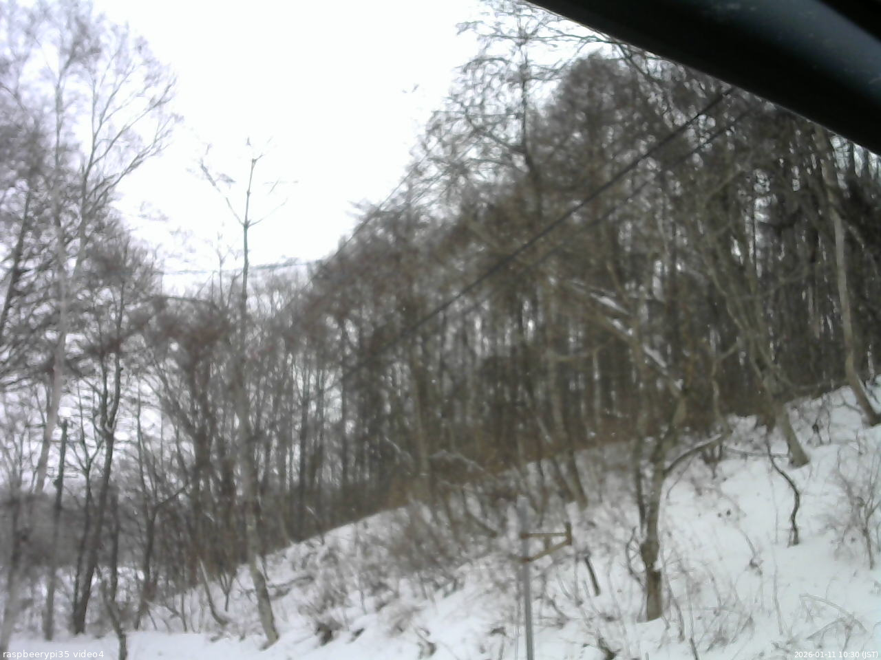 長野県菅平高原 ゆたか山荘 東側上空 2026/01/11 10:30
