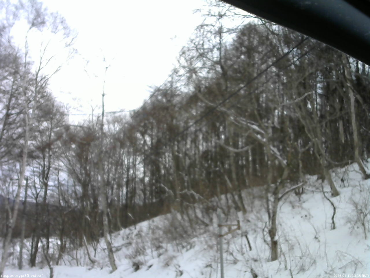 長野県菅平高原 ゆたか山荘 東側上空 2026/01/11 13:15