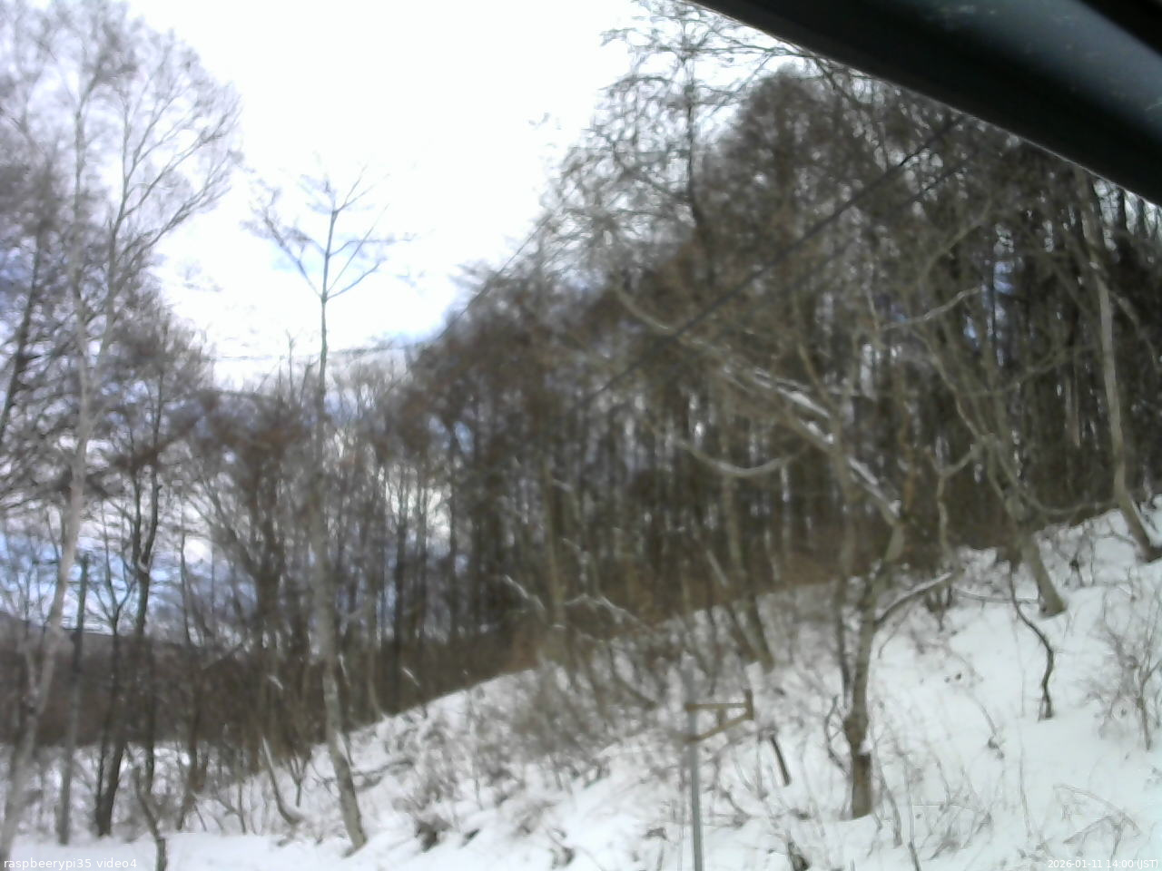 長野県菅平高原 ゆたか山荘 東側上空 2026/01/11 14:00