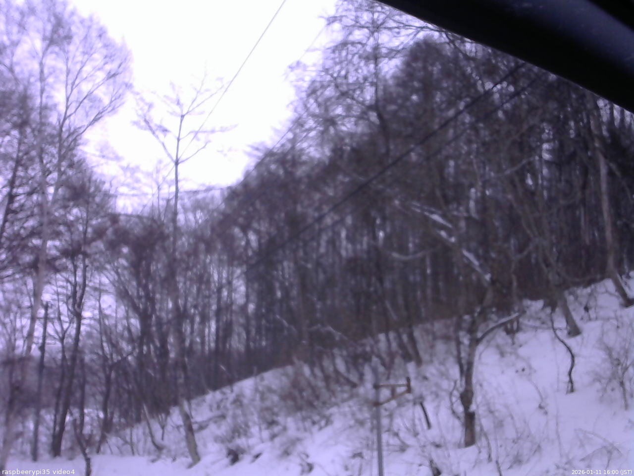 長野県菅平高原 ゆたか山荘 東側上空 2026/01/11 16:00