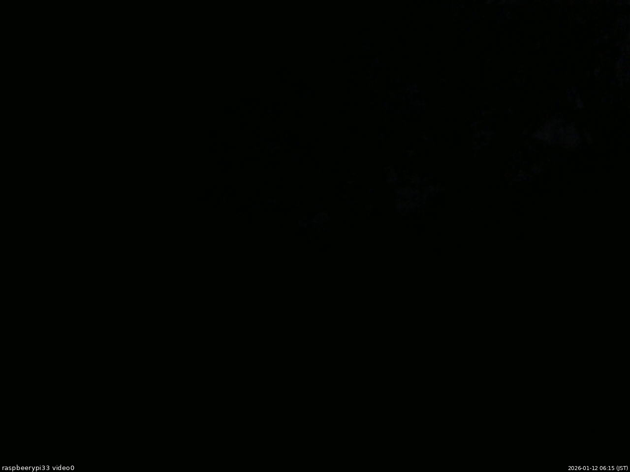 長野県菅平高原 ゆたか山荘 北側 2026/01/12 06:15