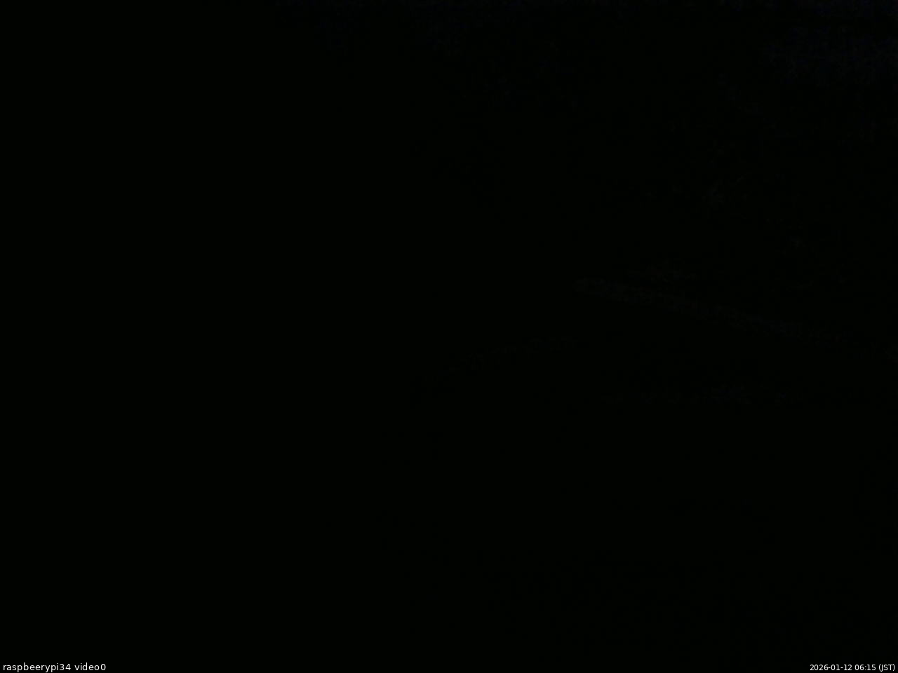 長野県菅平高原 ゆたか山荘 西側(坂上) 2026/01/12 06:15