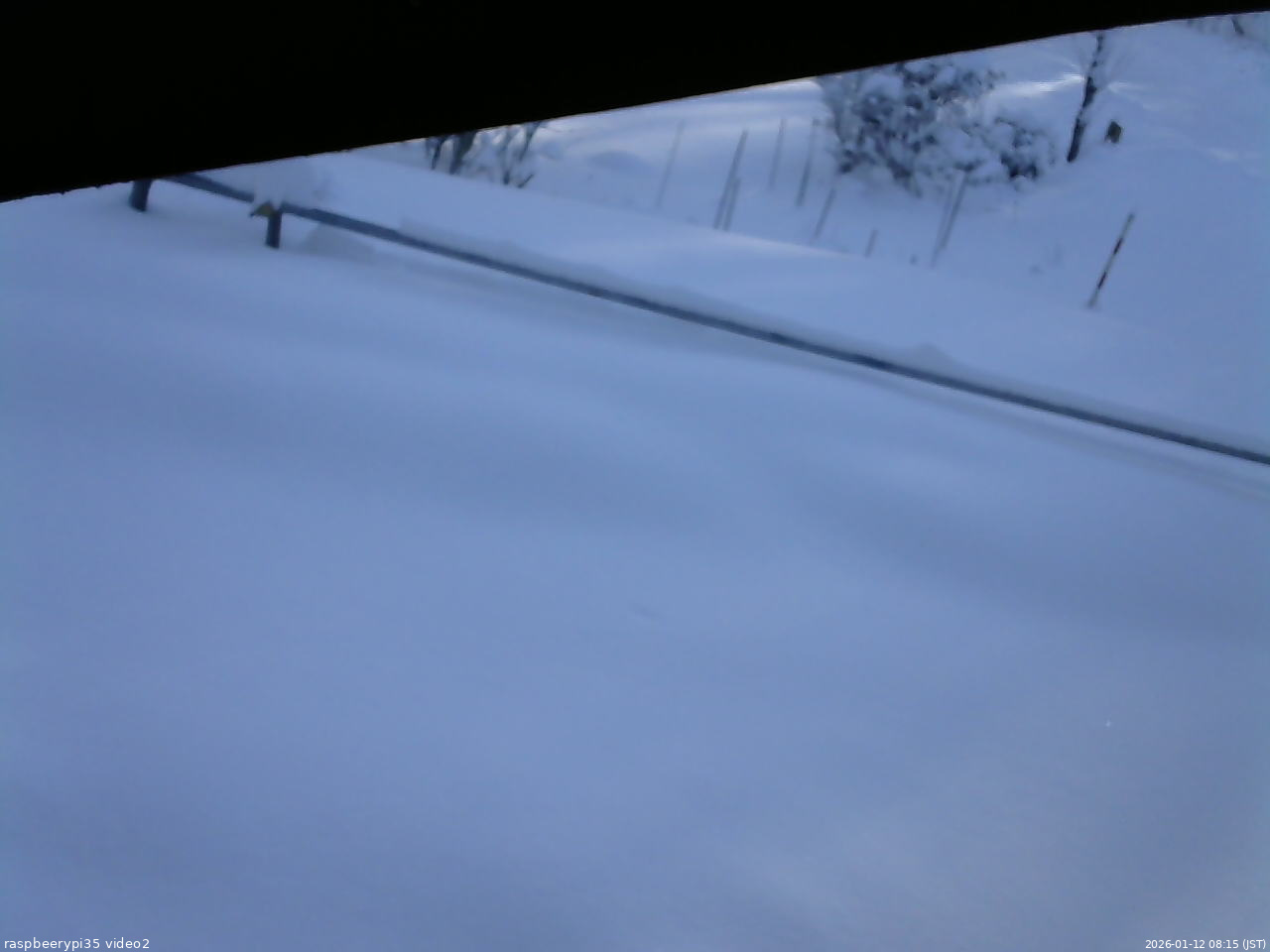 長野県菅平高原 ゆたか山荘 駐車場 2026/01/12 08:15