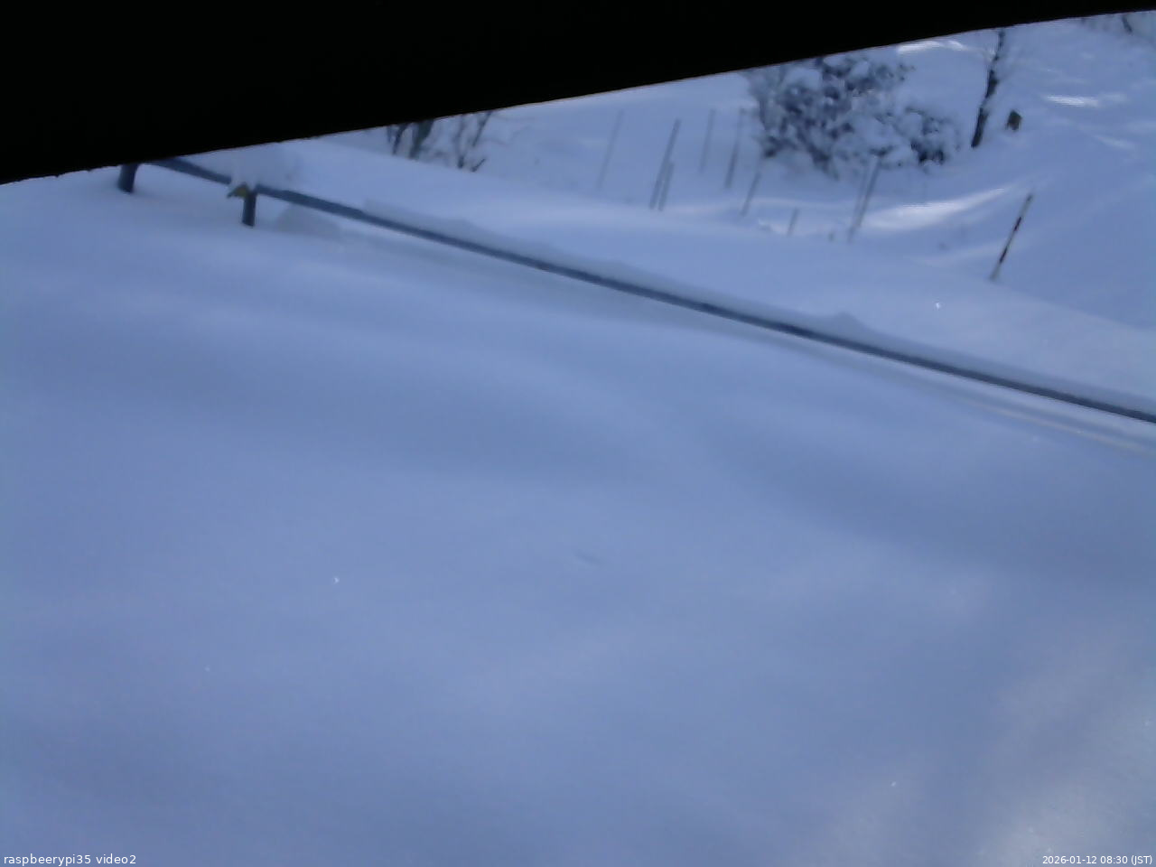 長野県菅平高原 ゆたか山荘 駐車場 2026/01/12 08:30