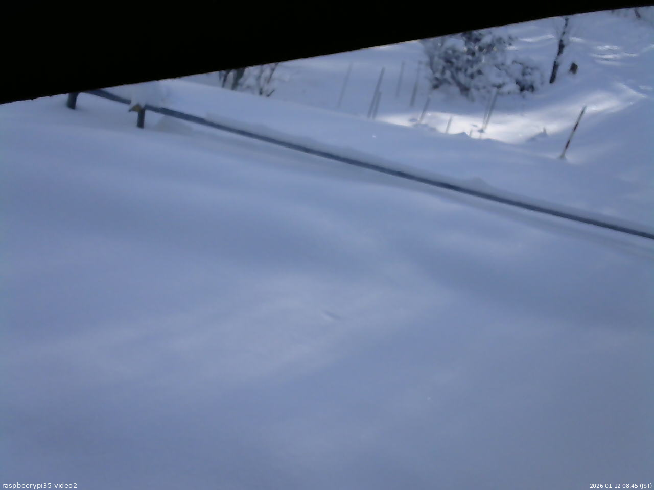 長野県菅平高原 ゆたか山荘 駐車場 2026/01/12 08:45