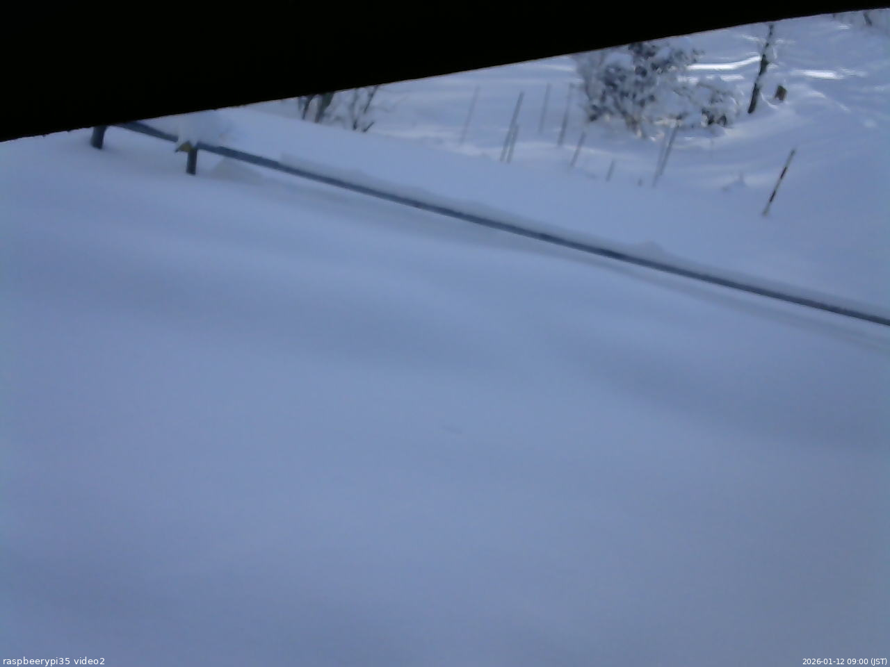 長野県菅平高原 ゆたか山荘 駐車場 2026/01/12 09:00