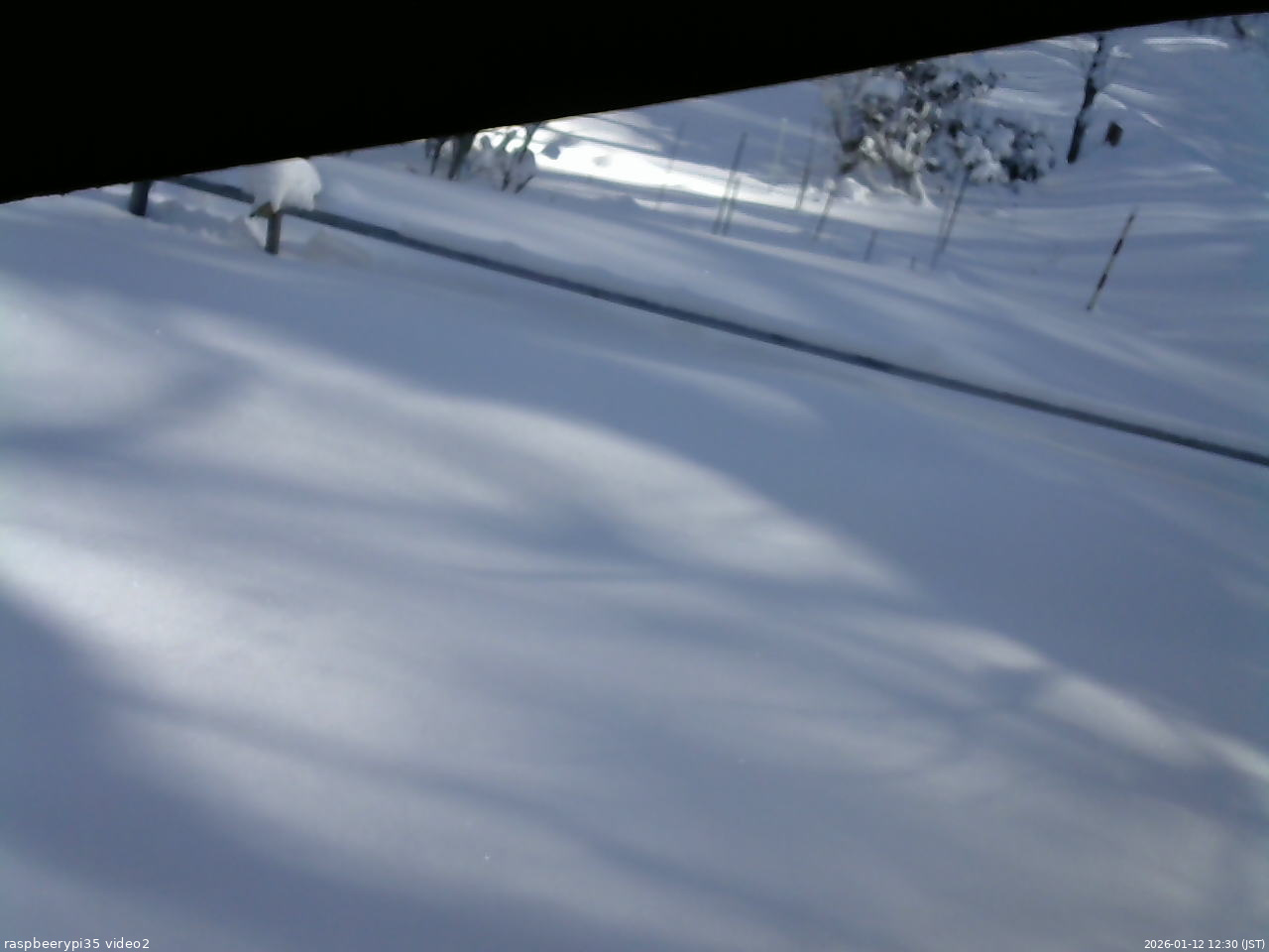 長野県菅平高原 ゆたか山荘 駐車場 2026/01/12 12:30