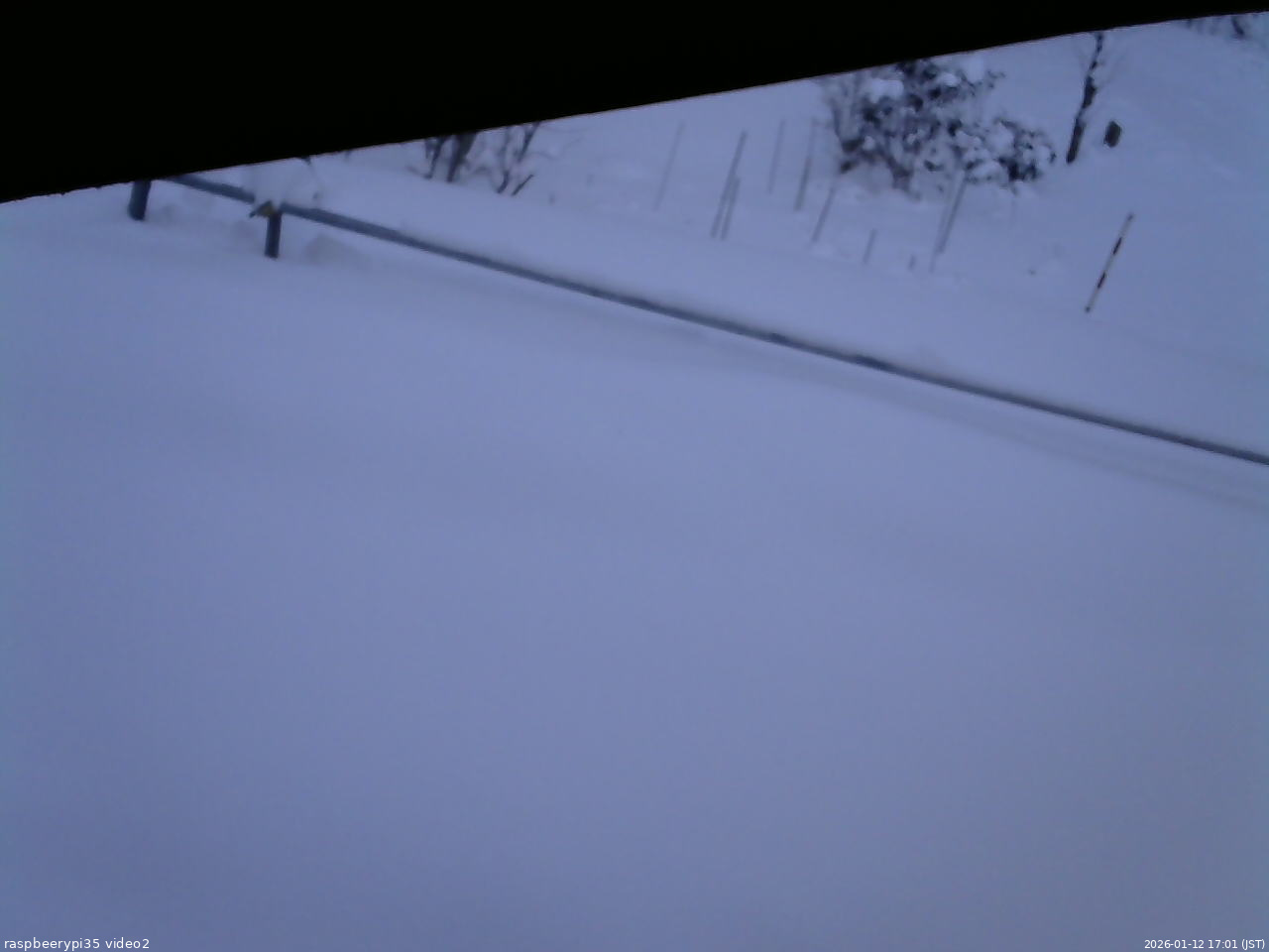 長野県菅平高原 ゆたか山荘 駐車場 2026/01/12 17:00