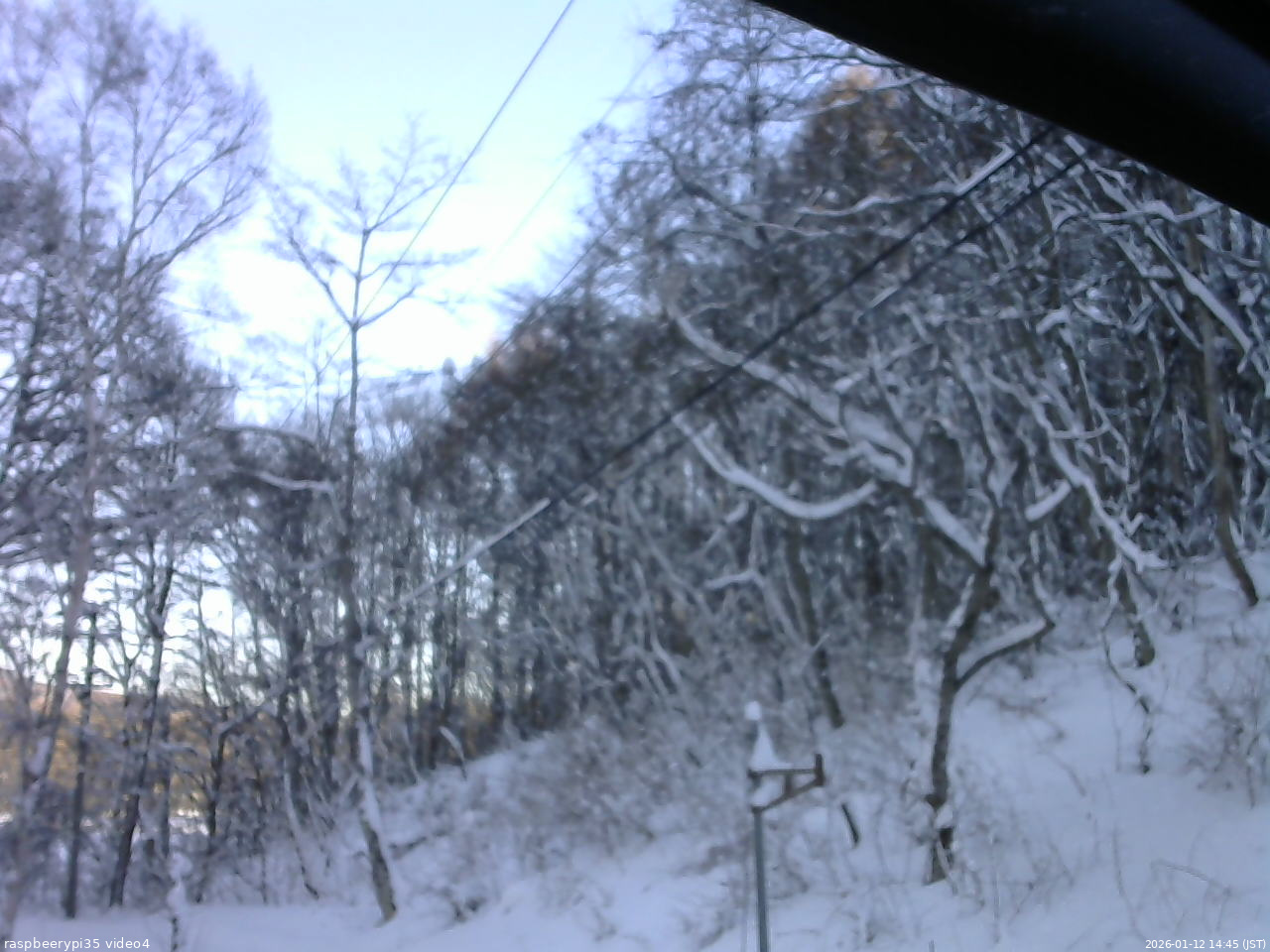 長野県菅平高原 ゆたか山荘 東側上空 2026/01/12 14:45