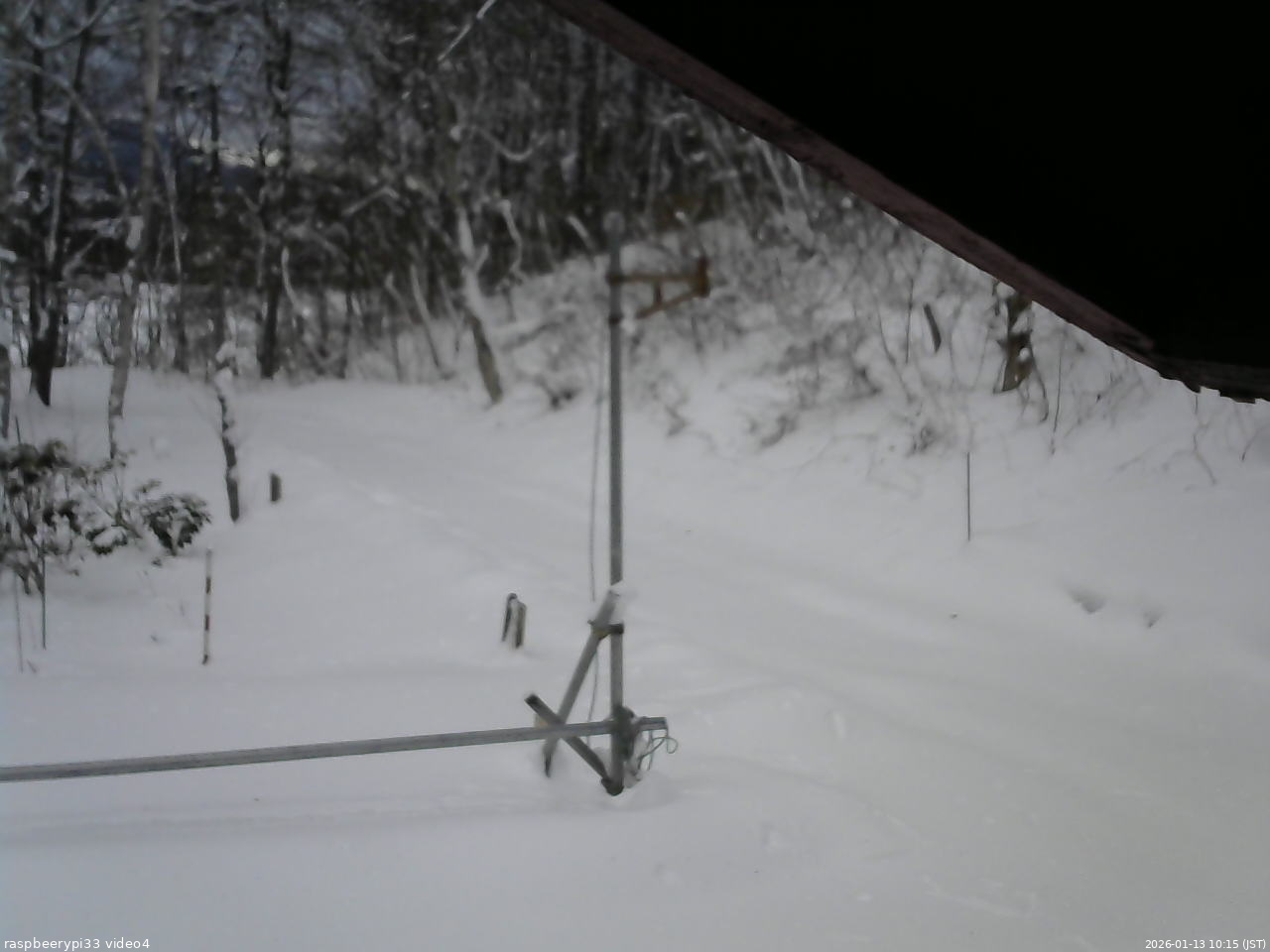 長野県菅平高原 ゆたか山荘 東側(坂下) 2026/01/13 10:15