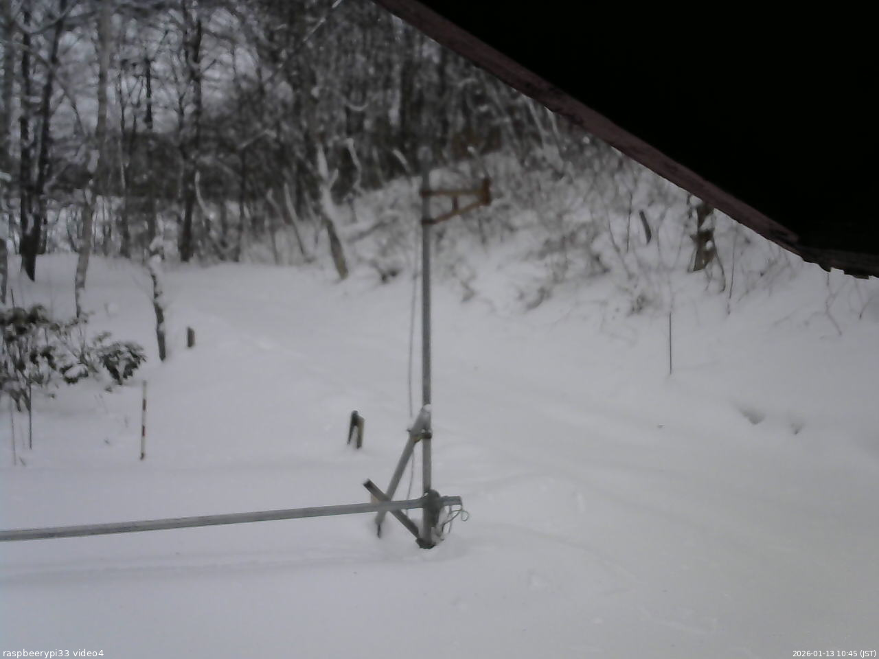 長野県菅平高原 ゆたか山荘 東側(坂下) 2026/01/13 10:45