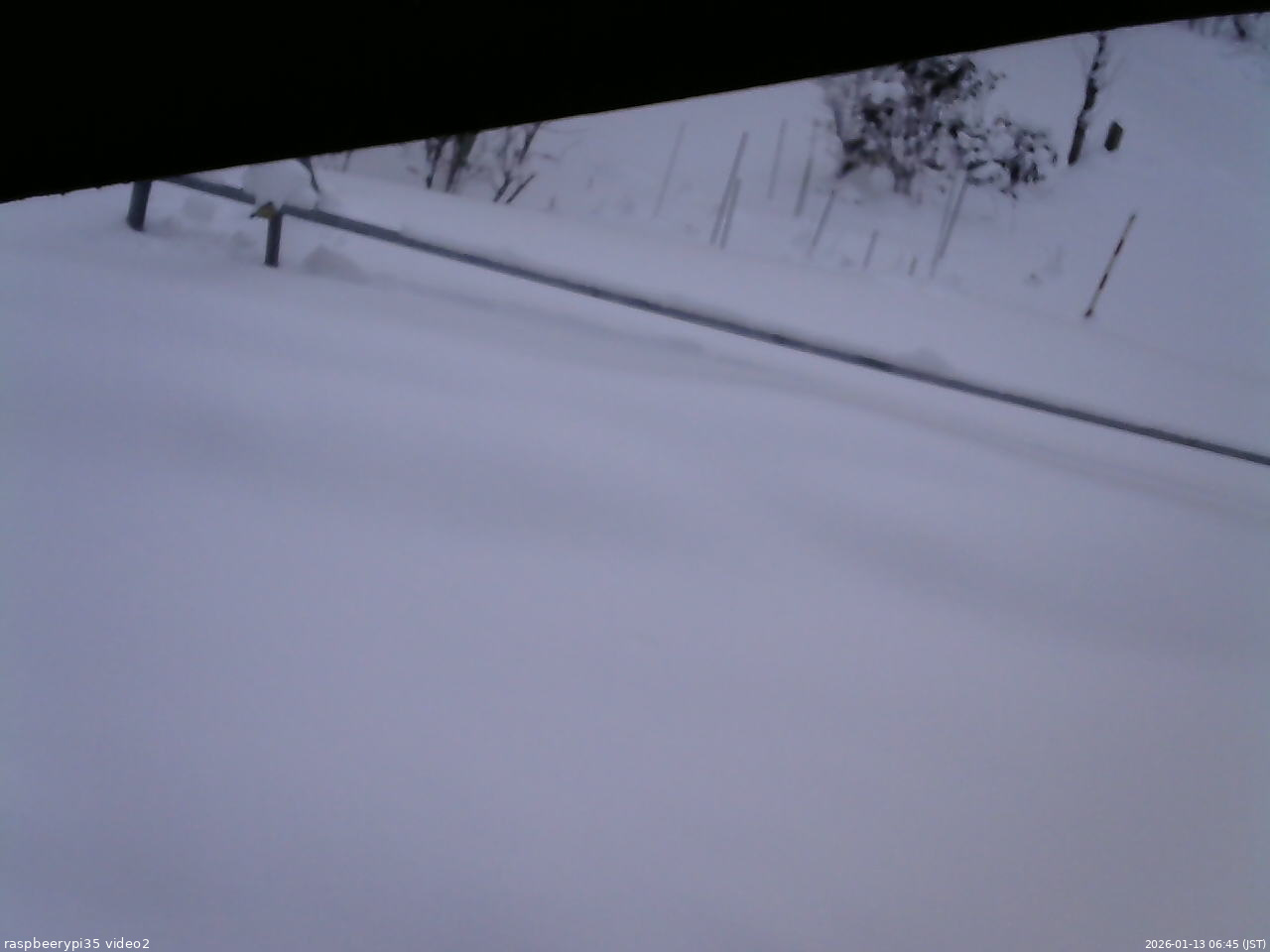 長野県菅平高原 ゆたか山荘 駐車場 2026/01/13 06:45