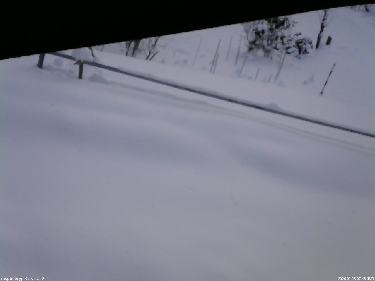 長野県菅平高原 ゆたか山荘 駐車場 2026/01/13 07:45
