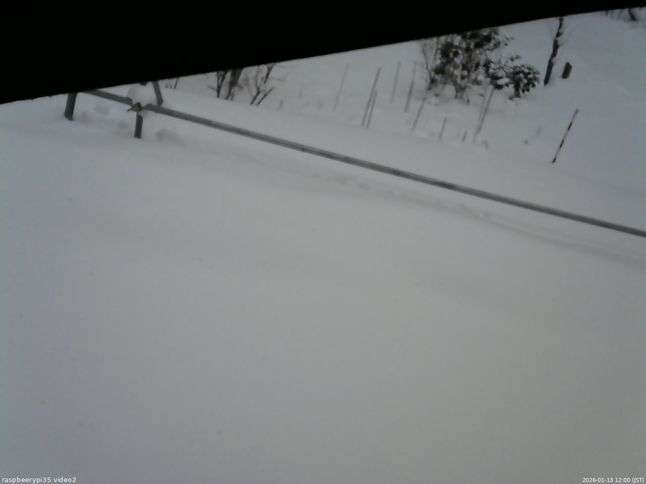 長野県菅平高原 ゆたか山荘 駐車場 2026/01/13 12:00