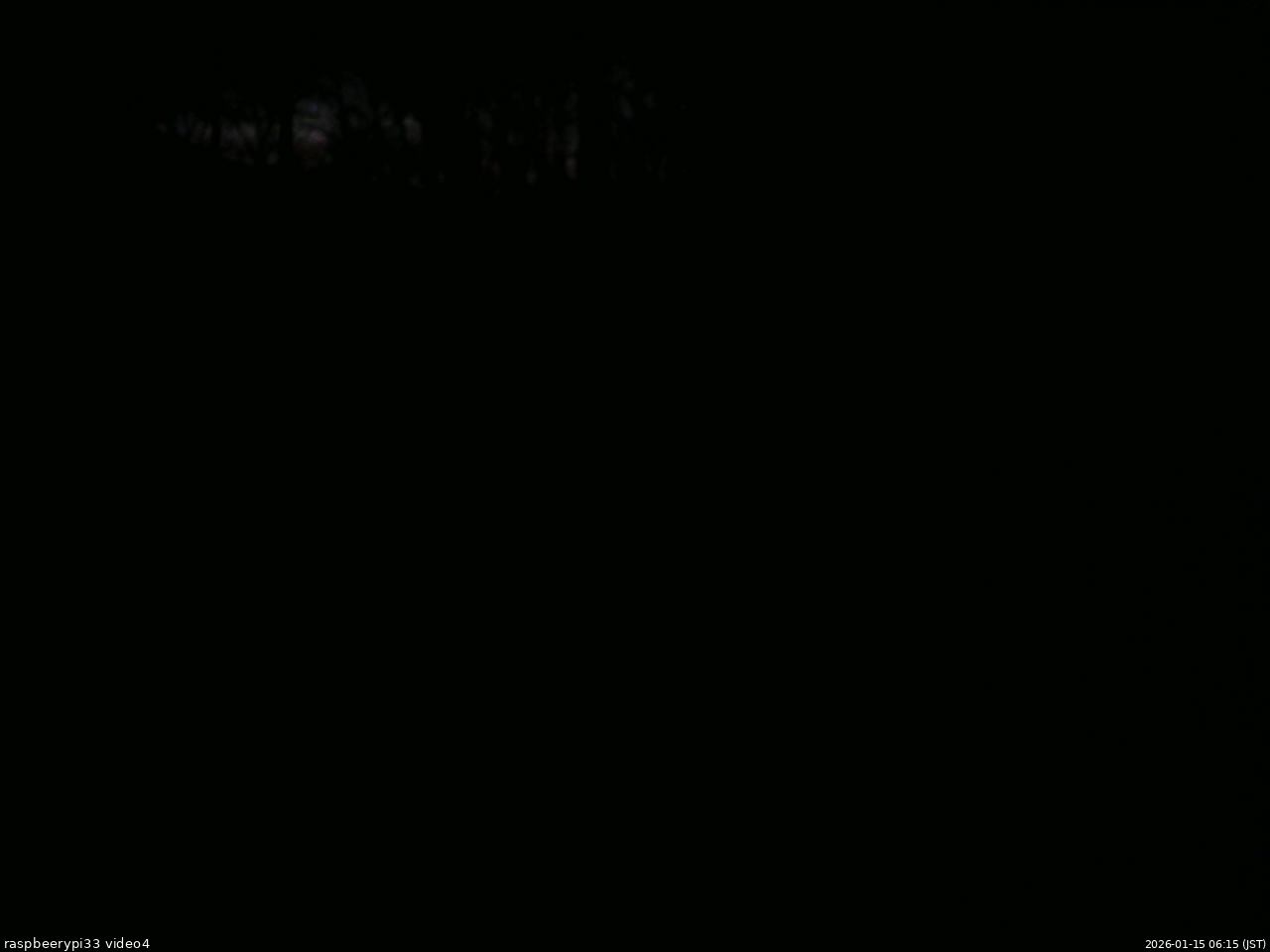 長野県菅平高原 ゆたか山荘 東側(坂下) 2026/01/15 06:15