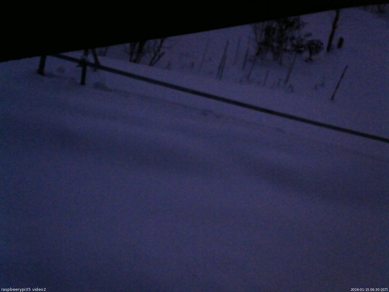 長野県菅平高原 ゆたか山荘 駐車場 2026/01/15 06:30