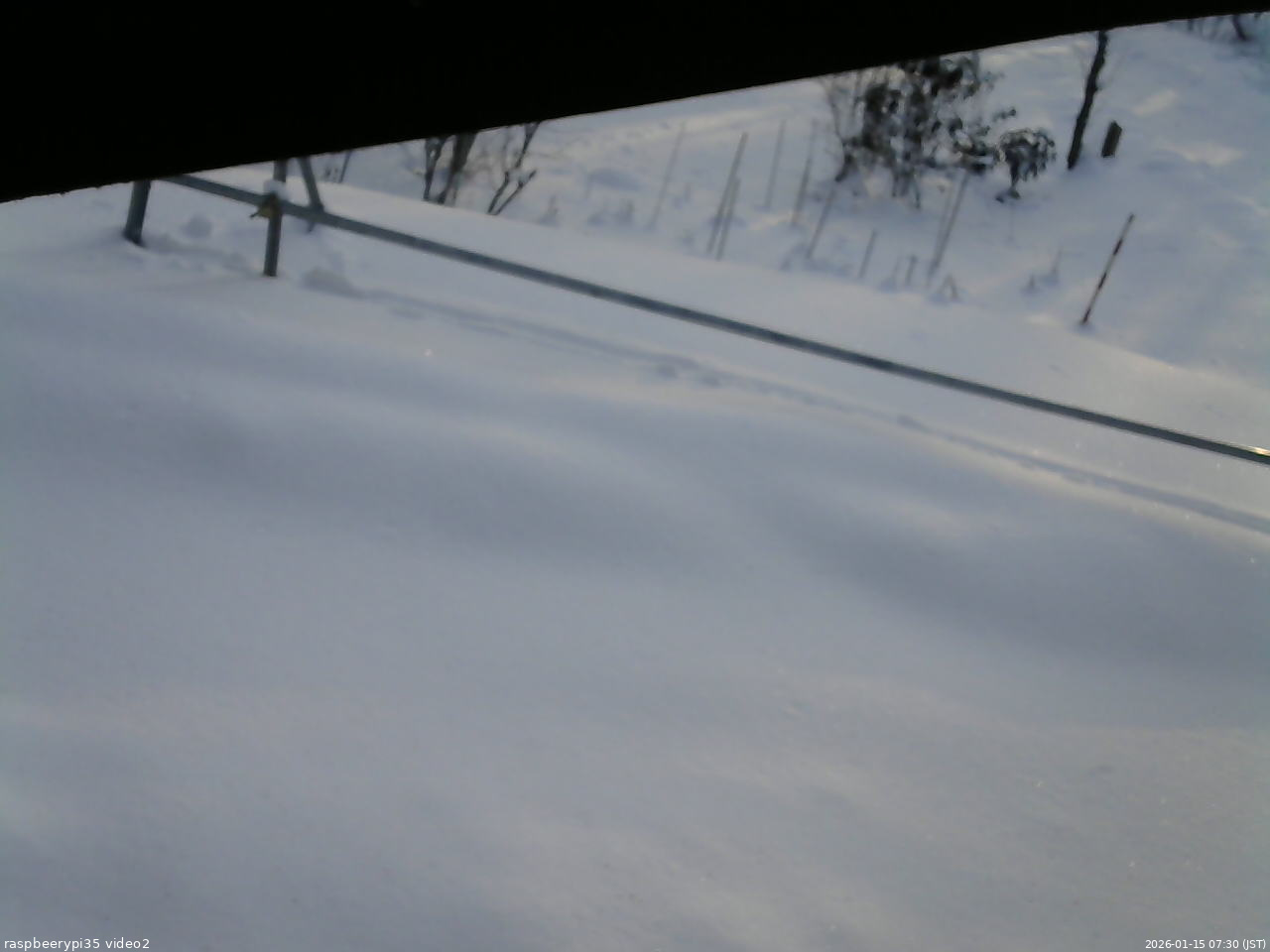 長野県菅平高原 ゆたか山荘 駐車場 2026/01/15 07:30