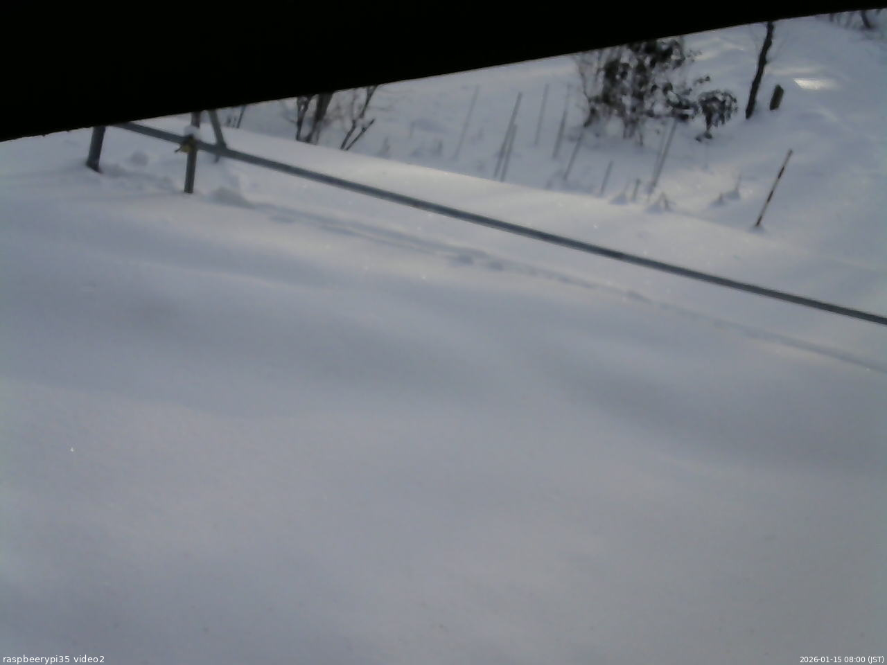 長野県菅平高原 ゆたか山荘 駐車場 2026/01/15 08:00