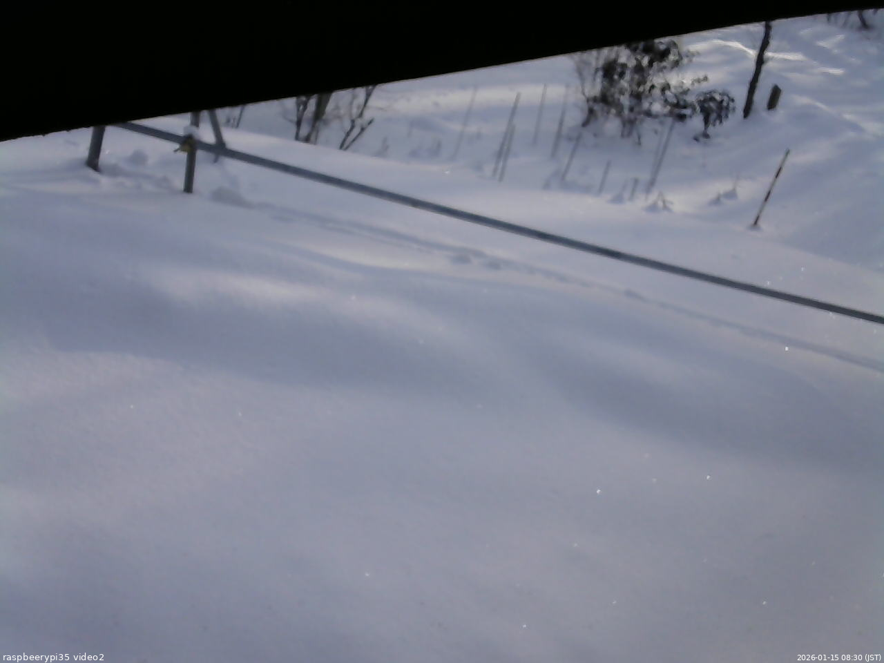 長野県菅平高原 ゆたか山荘 駐車場 2026/01/15 08:30