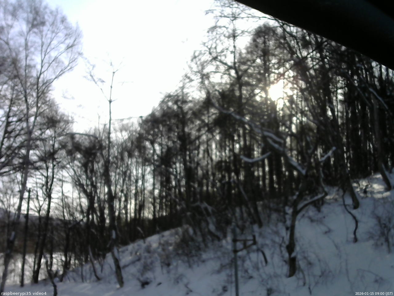 長野県菅平高原 ゆたか山荘 東側上空 2026/01/15 09:00