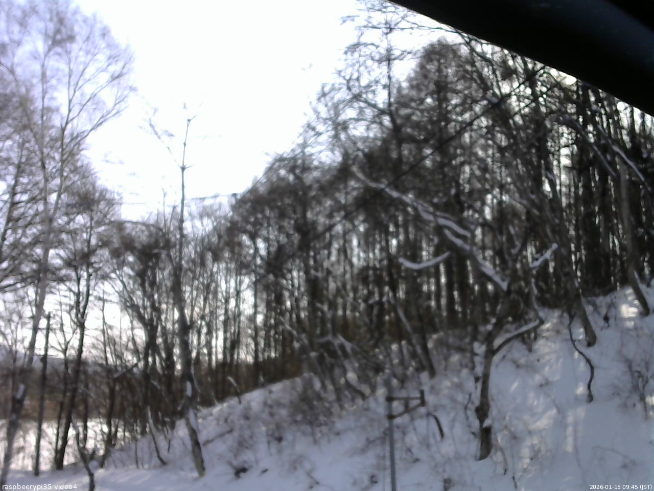 長野県菅平高原 ゆたか山荘 東側上空 2026/01/15 09:45