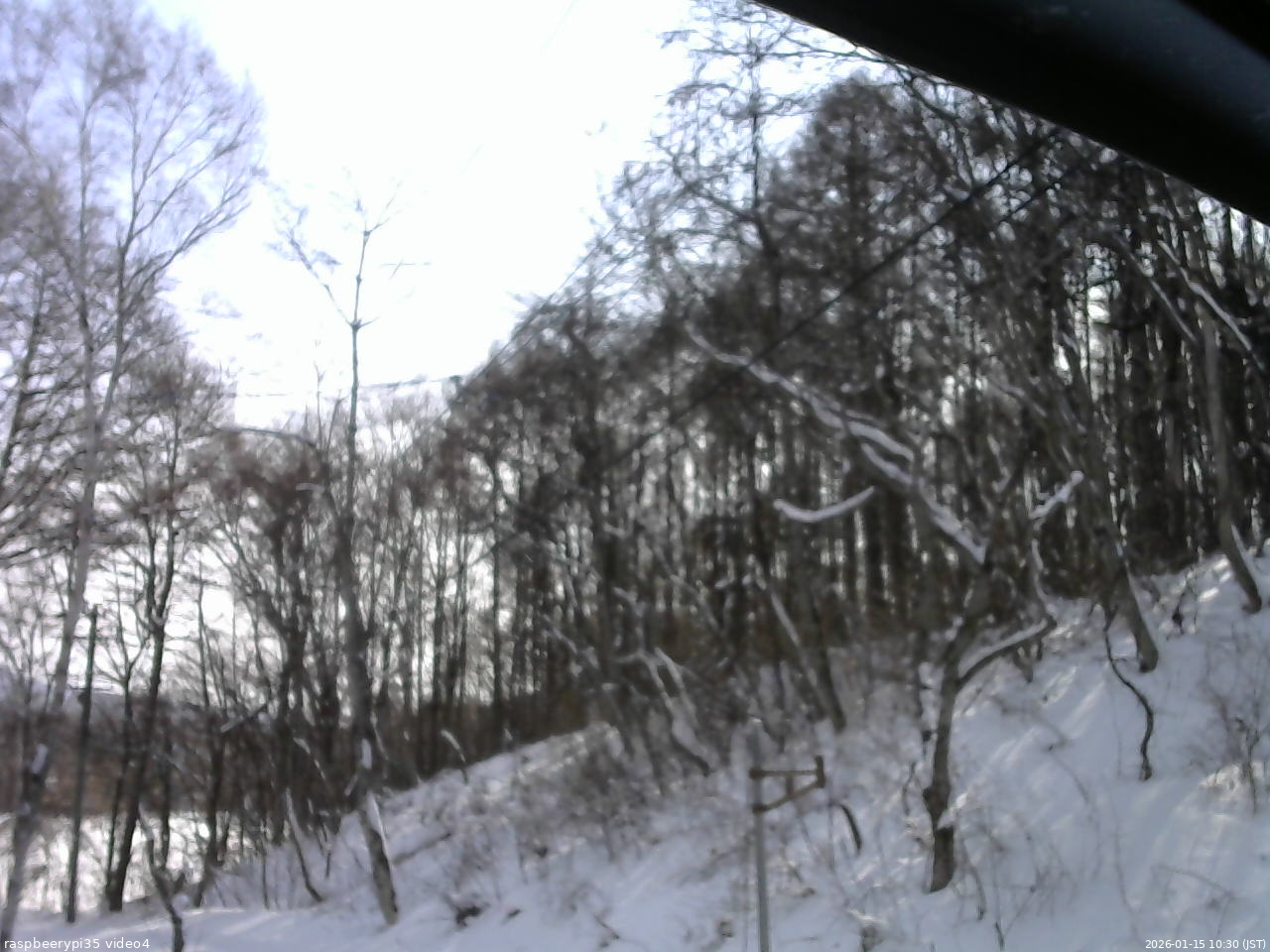 長野県菅平高原 ゆたか山荘 東側上空 2026/01/15 10:30