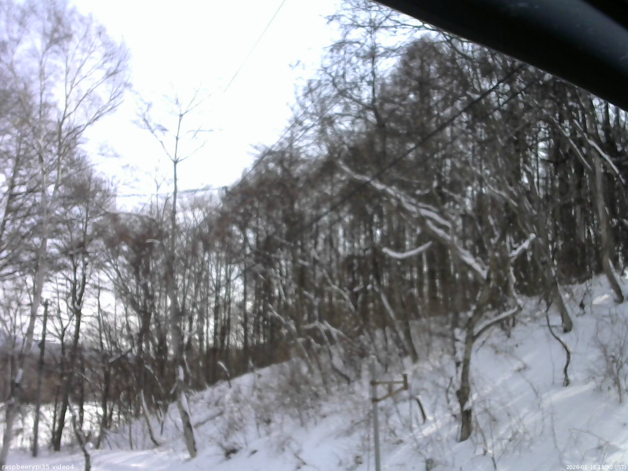 長野県菅平高原 ゆたか山荘 東側上空 2026/01/15 11:30