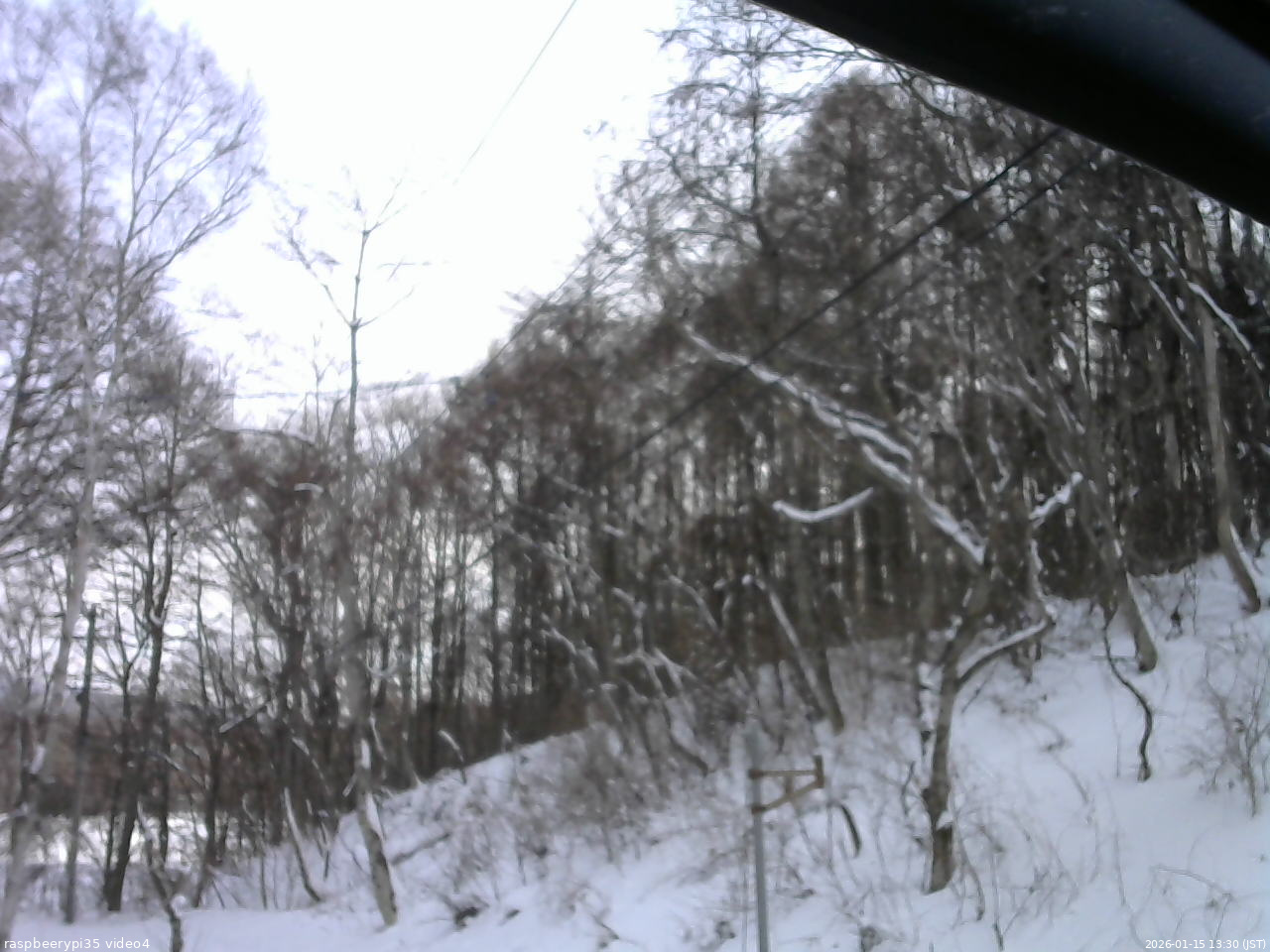 長野県菅平高原 ゆたか山荘 東側上空 2026/01/15 13:30
